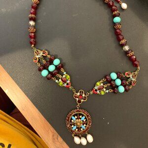 Unique Vintage Necklace made by Yosca